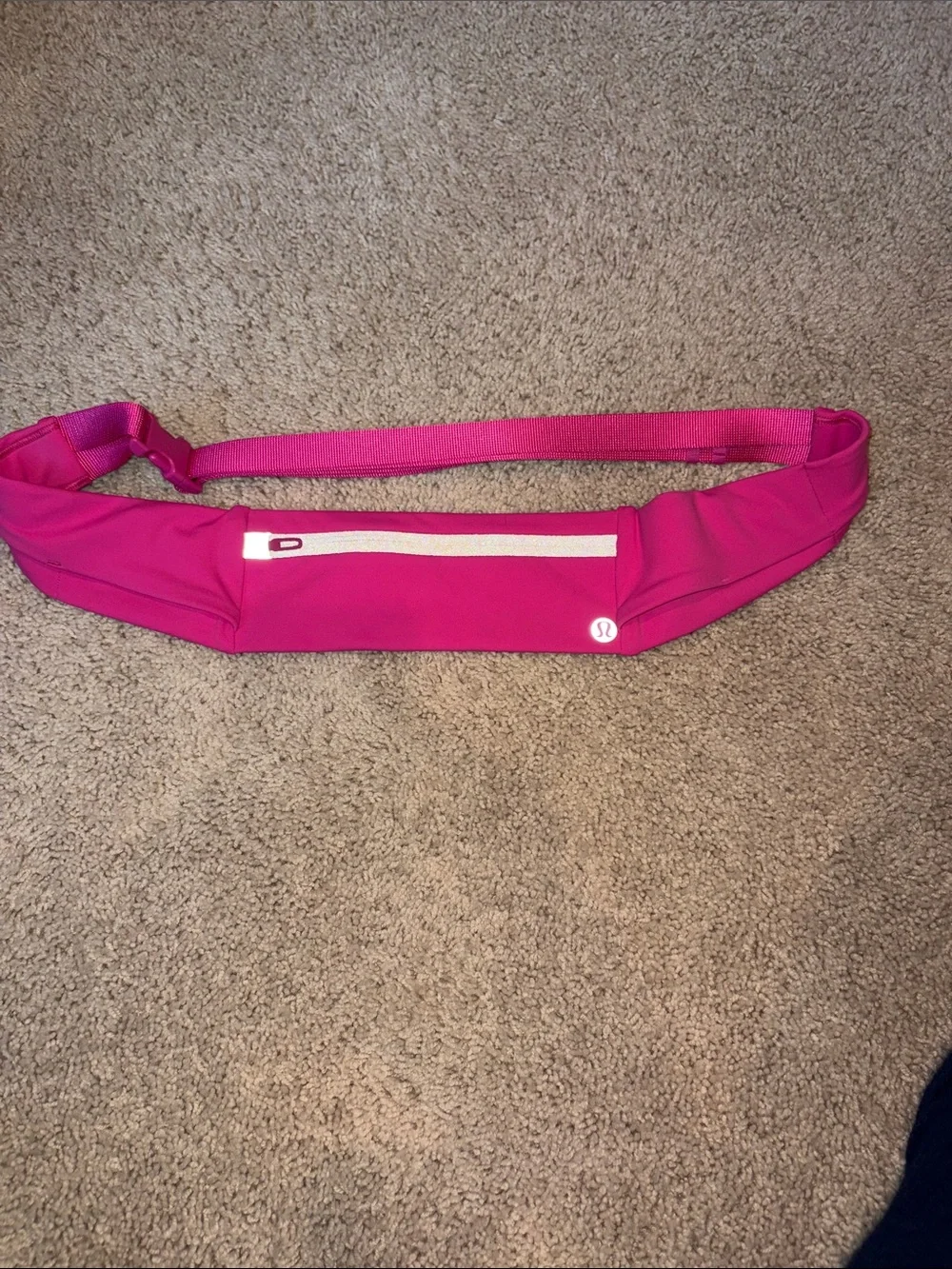 lululemon athletica Bright Pink Waist Belt